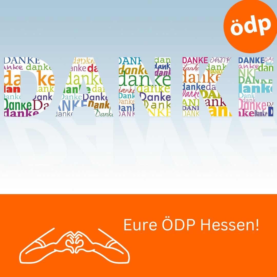 Danke Eure ÖDP Hessen!